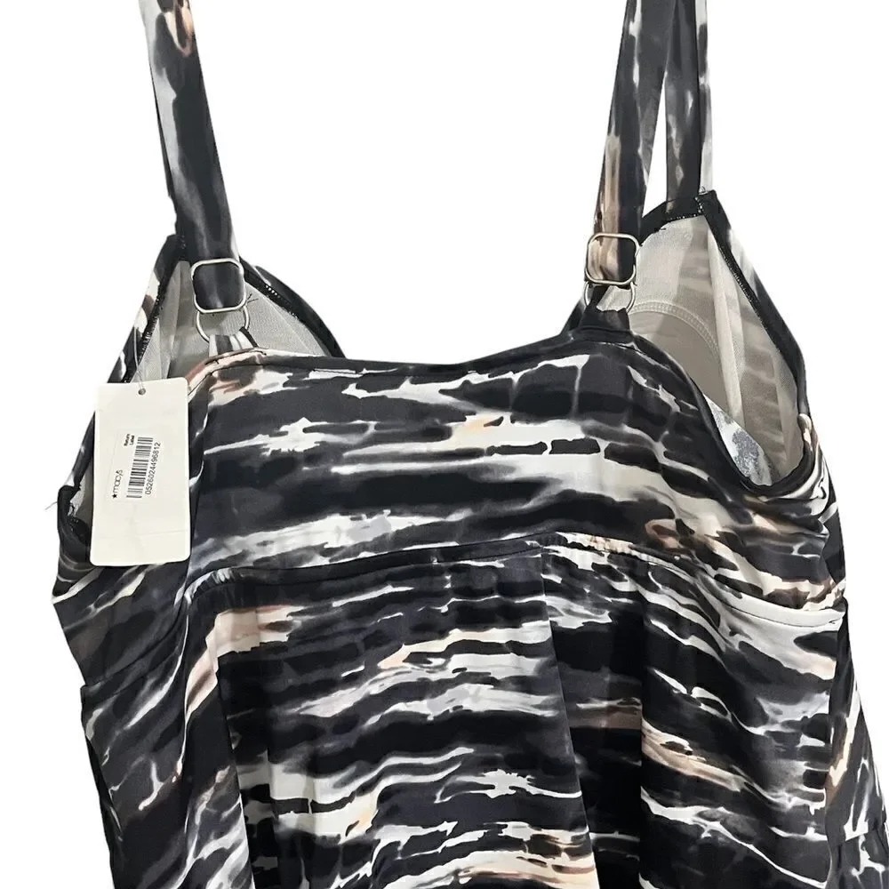 Swim Solutions One Piece Swimsuit, 18 - Picture 3 of 9